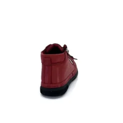 Baskets Ivoire 500-358 Cuir Bordeaux