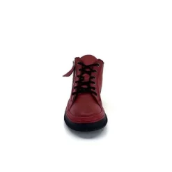 Baskets Ivoire 500-358 Cuir Bordeaux