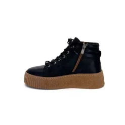 Baskets Ivoire 500-450 Cuir Noir