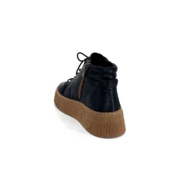 Baskets Ivoire 500-450 Cuir Noir