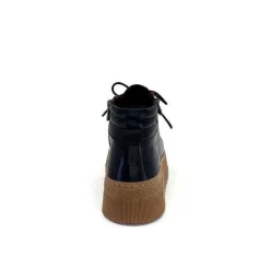 Baskets Ivoire 500-450 Cuir Noir