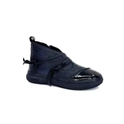Baskets Ivoire 500-350 Cuir Noir