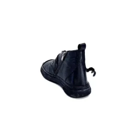 Baskets Ivoire 500-350 Cuir Noir