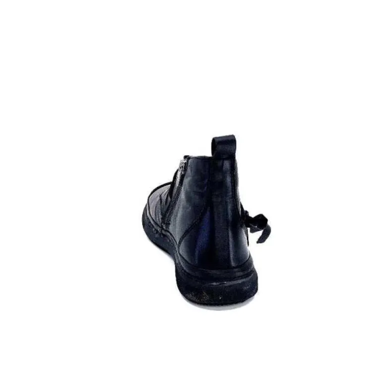 Baskets Ivoire 500-350 Cuir Noir