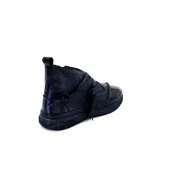 Baskets Ivoire 500-350 Cuir Noir