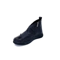 Baskets Ivoire 500-350 Cuir Noir