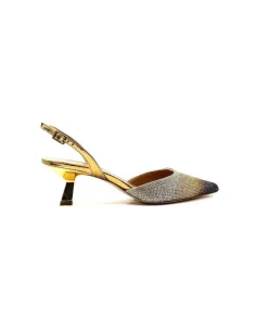 Chantal 1906 Cuir Strass Or