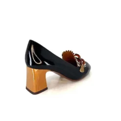 Chie Mihara Anata Cuir Vernis Noir