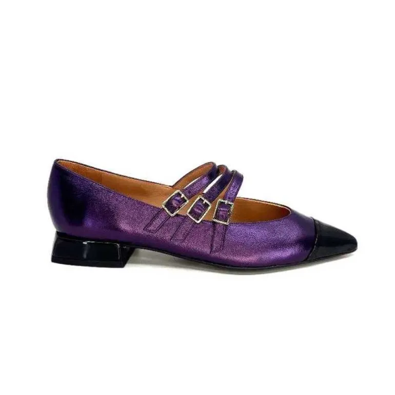 Dansi 5702 Cuir Metallique Violet