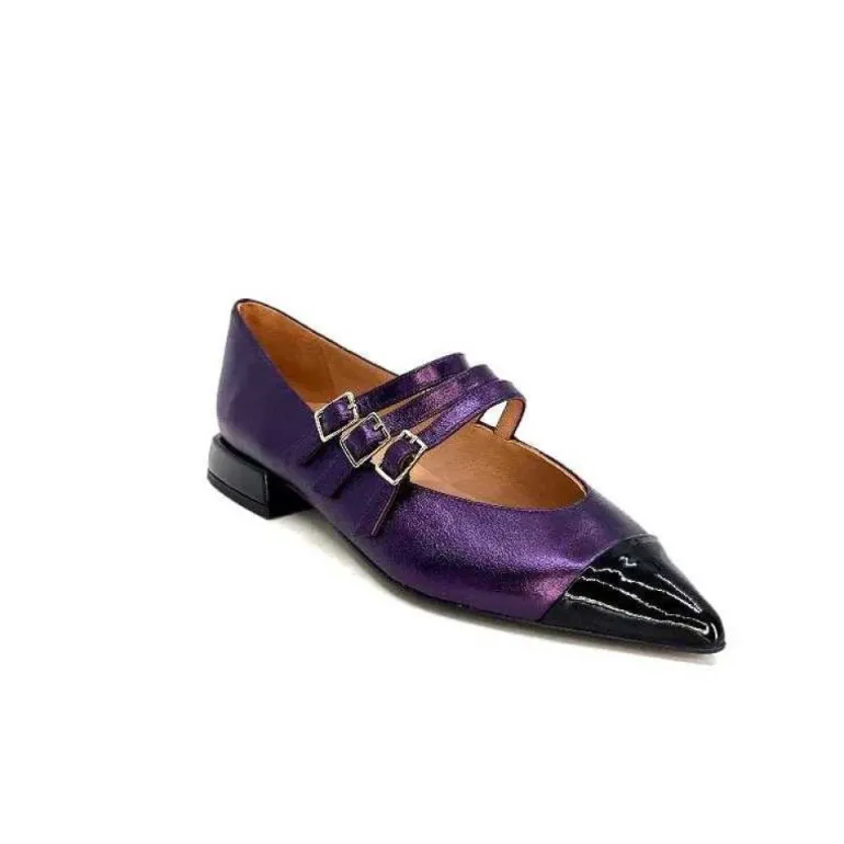 Dansi 5702 Cuir Metallique Violet