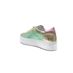 Elue Par Nous Nany Cuir Metal Vert