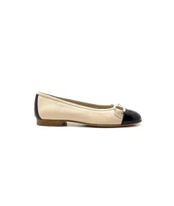 Fratelli Rosana 02 Cuir Beige Vernis Noir