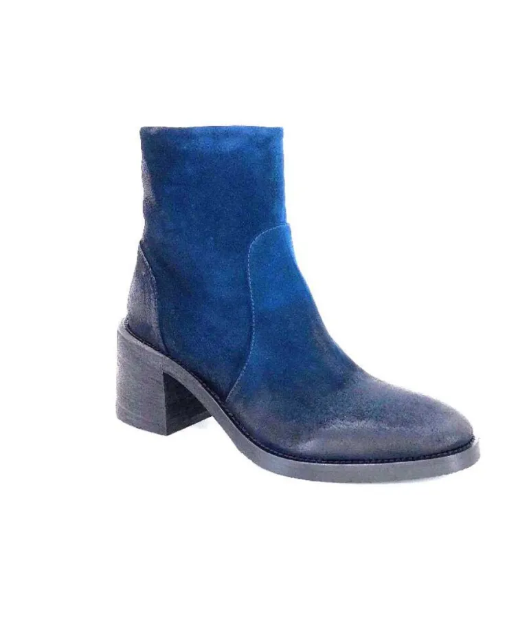 Fru.It 7740 Daim Vintage Bleu Petrole