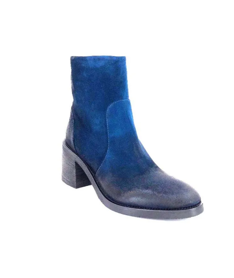 Fru.It 7740 Daim Vintage Bleu Petrole