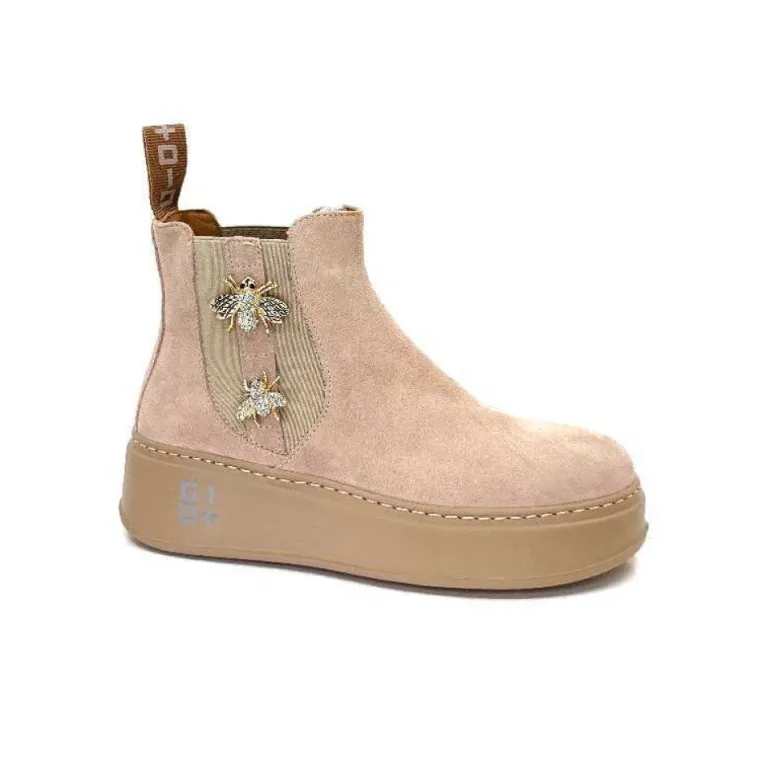 Giopiu Piada 04B Daim Beige Sahara