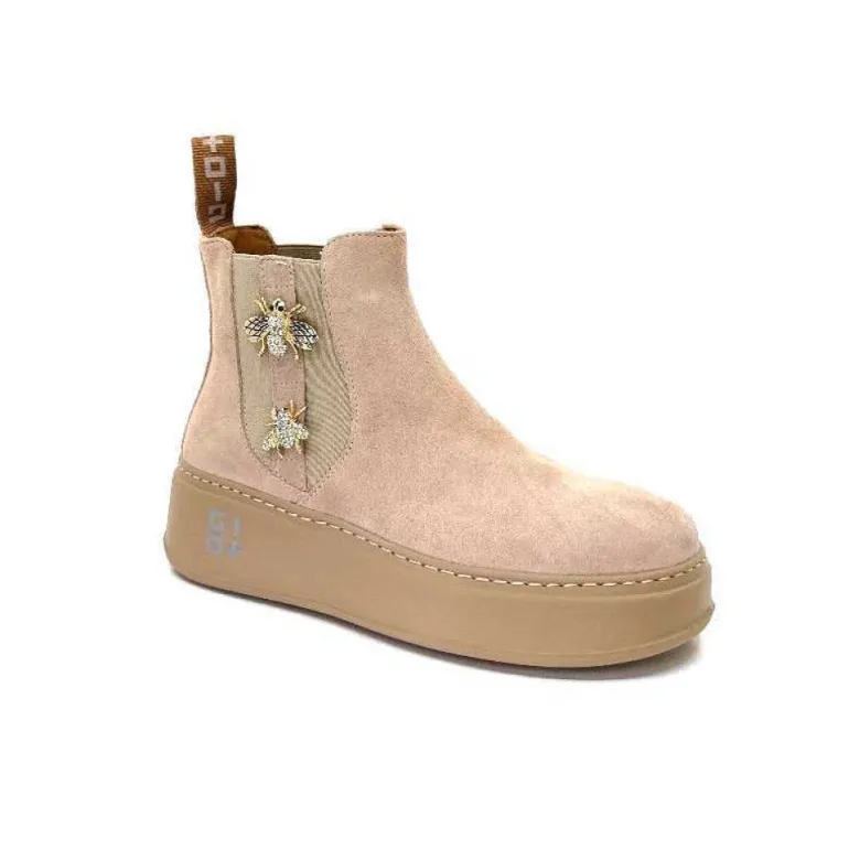 Giopiu Piada 04B Daim Beige Sahara