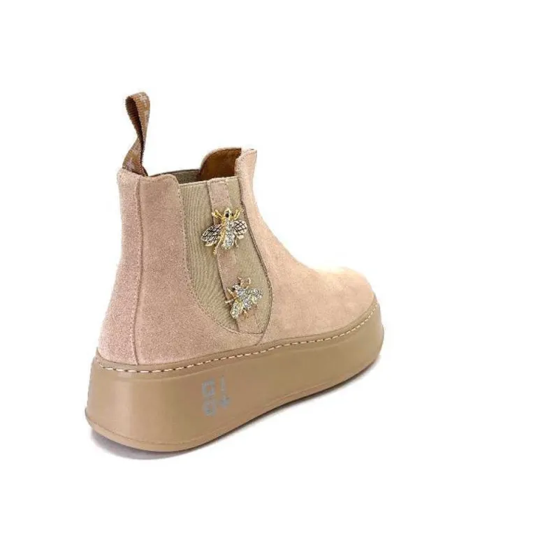 Giopiu Piada 04B Daim Beige Sahara