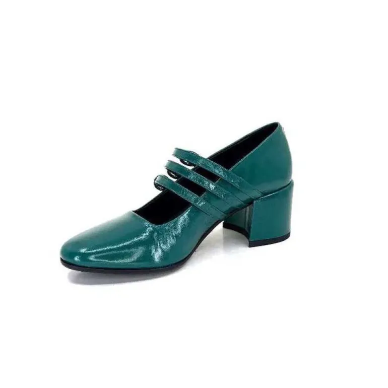 Halmanera Bart 03 Cuir Vernis Vert Selva
