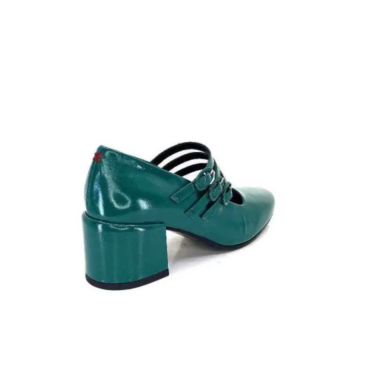 Halmanera Bart 03 Cuir Vernis Vert Selva