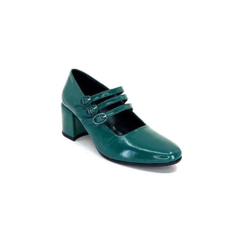 Halmanera Bart 03 Cuir Vernis Vert Selva