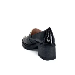 Hispanitas Chi 232965 Everest Cuir Vernis Noir Cuir Vert & Beige