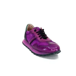 Hispanitas Hi 233073 Loira Cuir Vernis Et Daim Fushia