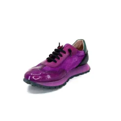 Hispanitas Hi 233073 Loira Cuir Vernis Et Daim Fushia