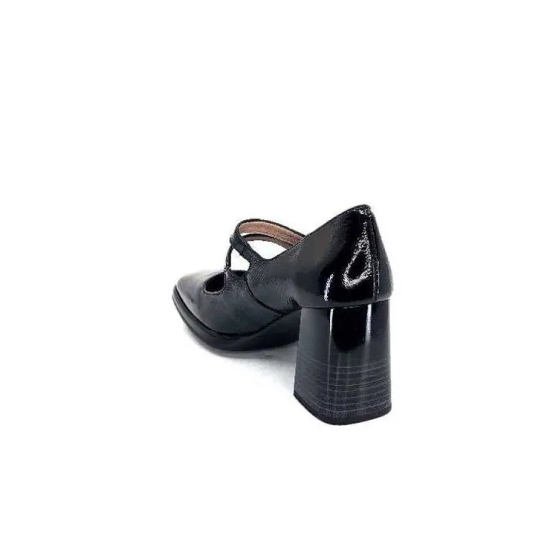 Hispanitas Hi232922 Monaco Cuir Vernis Noir