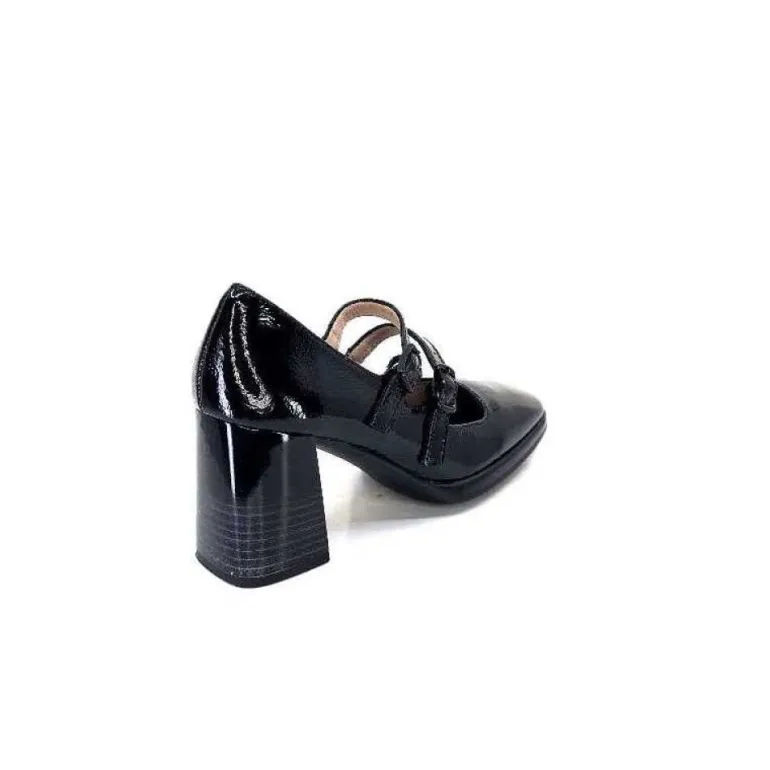 Hispanitas Hi232922 Monaco Cuir Vernis Noir