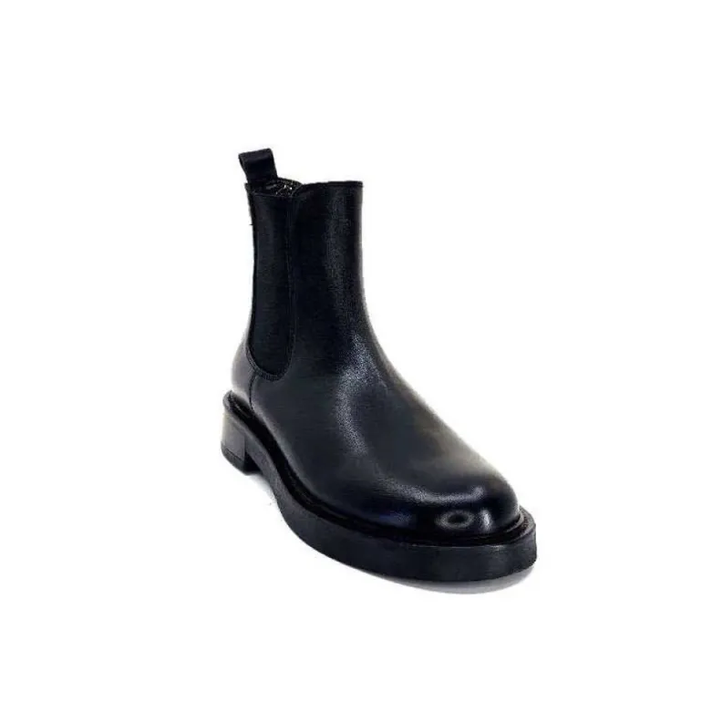 Ivoire 4989 Alexis Cuir Noir