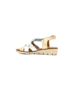 Ivoire 2146 Ceralin Cuir Blanc Beige Argent
