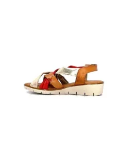 Ivoire 2146 Ceralin Cuir Rouge Marron Or
