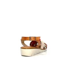 Ivoire 2146 Ceralin Cuir Rouge Marron Or