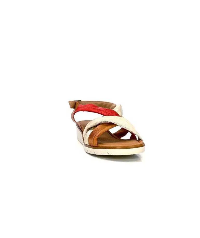Ivoire 2146 Ceralin Cuir Rouge Marron Or