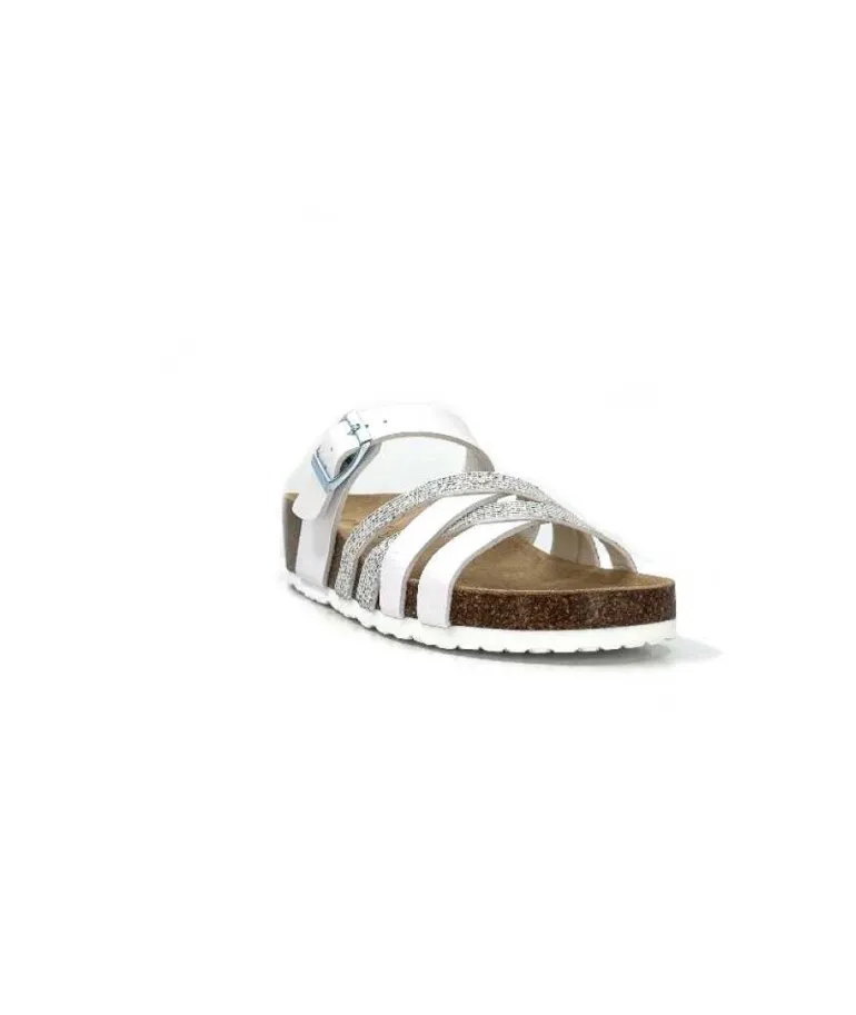 Ivoire 2115 Cuir Blanc Argent
