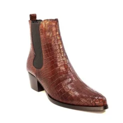 Ivoire 44447 Cuir Croco Cognac