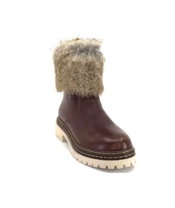 Ivoire 108523 Cuir Graine Marron