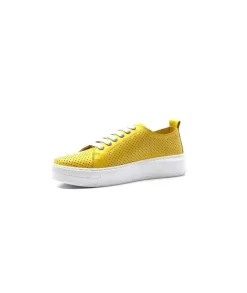 Ivoire 382.510 Cuir Jaune Moutarde