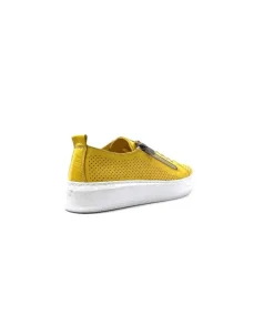 Ivoire 382.510 Cuir Jaune Moutarde