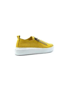 Ivoire 382.510 Cuir Jaune Moutarde