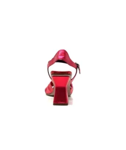 Ivoire 3716 Cuir Metal Rouge