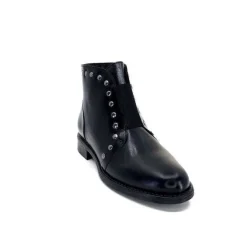 Ivoire 7553 Cuir Noir