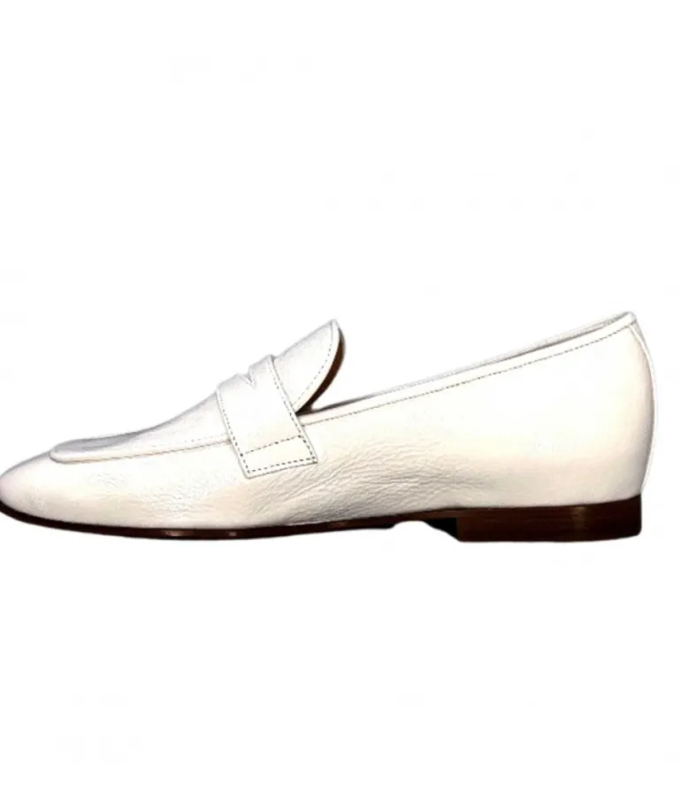 Ivoire 2103 Cuir Vernis Blanc