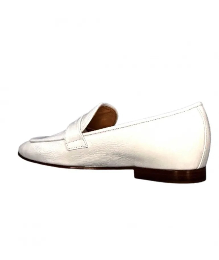 Ivoire 2103 Cuir Vernis Blanc