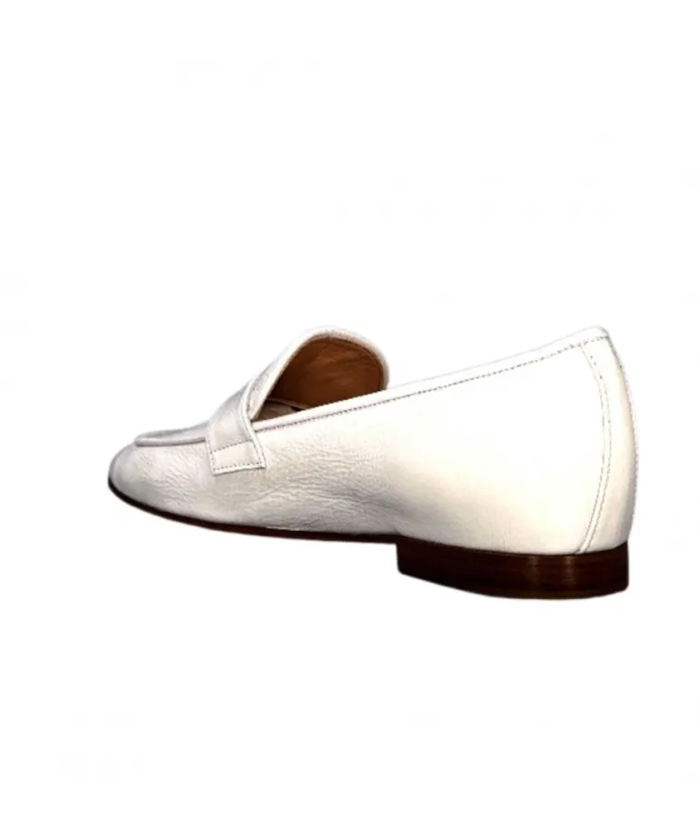 Ivoire 2103 Cuir Vernis Blanc