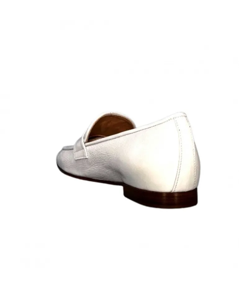 Ivoire 2103 Cuir Vernis Blanc