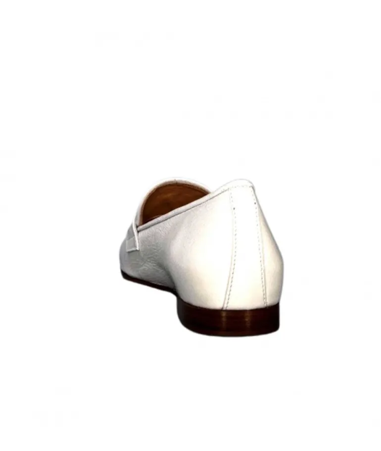 Ivoire 2103 Cuir Vernis Blanc