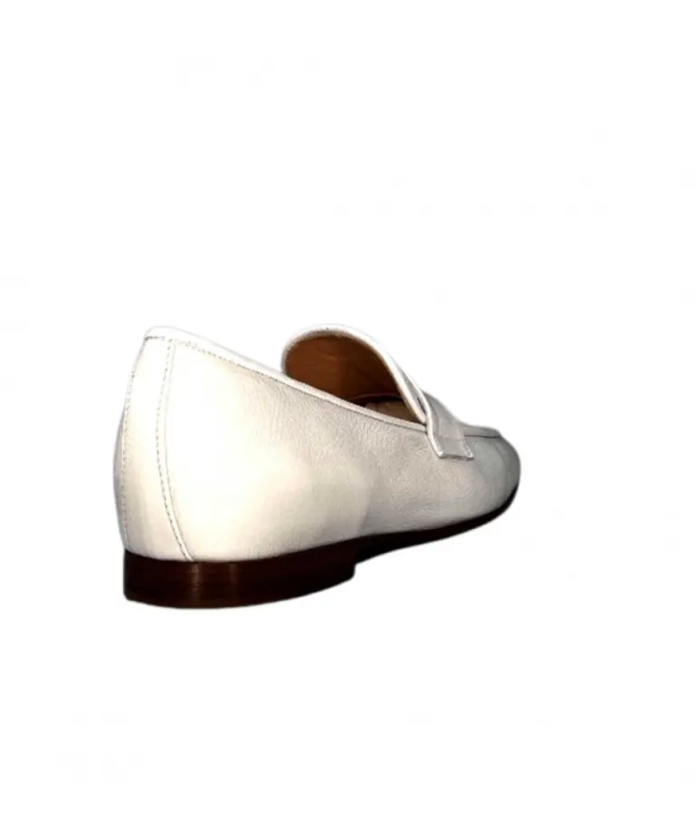 Ivoire 2103 Cuir Vernis Blanc