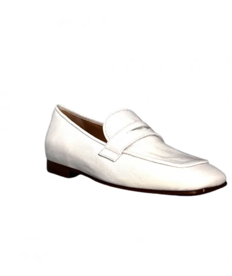 Ivoire 2103 Cuir Vernis Blanc