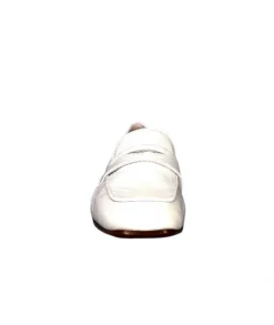 Ivoire 2103 Cuir Vernis Blanc